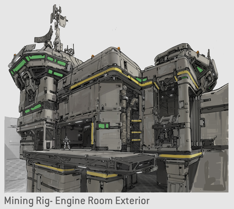 Illustration for article titled Here's A Ton Of Concept Art From Halo 5